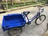 Triciclo de Propulsión Humana con Pedales para Carga Pesada y Transporte, Adecuado para Personas Mayores