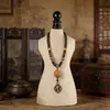 Soporte de Exhibición para Joyería, Cuentas Budistas y Collares de Cuentas; Atrezo para Exhibidor de Joyería de Mostrador; Soporte para pulseras