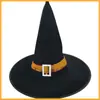 Promoção Imperdível Atacado de Fábrica Chapéu Festival dos Fantasmas de Halloween Chapéu de Bruxa Mago Elfo Adereços de Baile