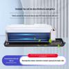 Unidade Fan Coil Sem Escovas 0-10V Teto Montado Horizontal Oculto Unidade de Ar Condicionado Aquecimento a Água 30 Decibéis Entrega de Ar Frequência Variável Silencioso