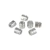 Tuerca Ciega Hexagonal de Acero Inoxidable Conector de Tubería de Aceite de Alta Presión Tuerca de Bloqueo Sujetador de Ferretería Tuerca de Paso