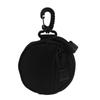 Bolsa para Chaves, Bolsa para Guardar Moedas e Troco, Bolsa Pendurada com Velcro para Fones de Ouvido e Cabos de Dados, Bolsa EDC Portátil Multiuso
