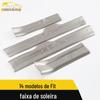 Adequado para 14 modelos de barra de limiar de ajuste, barra brilhante, porta-malas de pára-choques, pedal de boas-vindas, vara de fricção anti-riscos