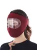 Máscara de Ciclismo de Inverno à Prova de Vento Quente Proteção Facial Máscara de Rosto Inteiro Proteção contra Frio com Lente Respirável Espessada de Lã para Homens e Mulheres
