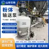 Sistema de transporte pneumático em fase densa, equipamento de transporte de pó, sistema completo de transporte selado tipo silo-bomba para cinzas volantes e pó mineral