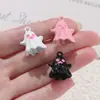 Colgante Divertido de Aleación de Elfo e Duende de Halloween Pintado de Colores Accesorios para Llavero DIY Hecho a Mano Collares Venta al por Mayor