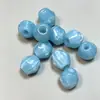 17*17mm Contas de Resina em Formato de Barril com Furo Grande para Miçangas DIY Roupas Acessórios de Cabeça Fivela de Cadarço Corrente de Bolsa Miçangas Acessórios de Vestuário
