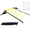 Set de Escalera de Agilidad Escalera de Entrenamiento de Fútbol Plato de Señalización Cubo de Señalización Cubo Obstáculo Marco de Valla Equipo de Entrenamiento Físico de Baloncesto