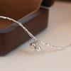 Pulsera de plata rota con campana para niñas diseño de nicho de moda de lujo ligero de alta calidad estilo frío regalo para novias pulsera