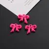 Lazo Dulce de Colores Acrílico Cuentas Sueltas Pequeñas Cadena para Teléfono Hecha a Mano DIY Materiales y Accesorios de Joyería con Cuentas