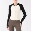 Roupas de yoga leves, com sensação de "quase nada", para mulheres, de secagem rápida, respiráveis, tops esportivos de manga curta e manga longa, tops de fitness, em estoque, direto do fabricante