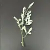 Venta al por mayor de fabricante Flores artificiales Materiales para flores DIY Hierba del amante Tenedor pequeño Plantas verdes Plantas acuáticas de plástico Accesorios para flores artificiales Materiales