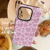 Funda de Teléfono Personalizada Rosa con Estampado de Corazones y Diseño Dulce, Anti-Caídas, Resistente al Desgaste, Protección Completa de Bordes, Compatible con Múltiples Modelos de Apple