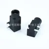 Socket de Audífono de 0.5 Mm Pjk-381 Conector Hembra de Audio de Cuatro Pines para Montaje en Superficie con Contactos Plateados Jack de Audífono