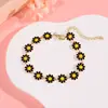 Collar Nuevo de Margarita Europeo y Americano Cadena para Clavícula de Diseño Creativo Celebridad de Internet Joyería de Alta Gama de Moda para Mujer Venta al por Mayor