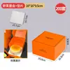Caja de Pastel Vasco de Moda, Caja de Empaque para Pastel de Queso Soufflé, Caja Estampada para Llevar Pastel Chiffon Venta al por Mayor