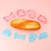 Molde de Biscoito Série Hospital Coração 3D Desenho Animado DIY Argila Simulação Biscoitos Impressos