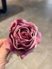 Grampo de lado com botão de flor artificial rosa degradê, feminino, alta qualidade, super fada, doce, verão, foto, grampo lateral, novos acessórios de cabelo
