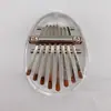 Mini Kalimba Popular Transfronteriza Piano de Pulgar 8 Notas Llavero de Celebridad de Internet Piano de Dedo Suministro Directo de Fábrica
