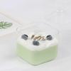 46 Caja de Picnic para el Día del Maestro de Cuadrícula Cuatro-Seis Caja de Empaque para Llevar Caja de Postre para el Té de la Tarde Empaque para Pastel Nieve Mei Niang