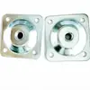 Pieza de Hierro Cuadrada Engrosada Pieza de Conexión Plana Cuadrada Conector de Pata de Mueble Sofá Banco Mesa Silla Pie de Madera Fijo