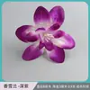 Flores artificiales de tono morado, abanico de novia, linterna de festival, pasador DIY, birrete de graduación, kit de materiales para tocado