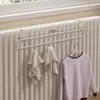 Rack de Radiador para Uso Doméstico, Modelo Novo com Decoração de Tampa Superior, Gancho Especial para Tubos de Aquecimento, Varal de Roupa, Não Requer Furação