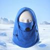 Sombrero de Pesca Sombrero de Nieve Engrosado Bufanda Máscara Protección para Orejas Integrada Resistente al Frío a Prueba de Viento Gorro de Esquí para Mujer Invierno Ciclismo Cálido