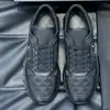 Produtos Europeus 2025 Primavera e Verão Sapatos Casuais Tênis com Cadarço Couro Genuíno Sapatilhas Masculinas Moda Confortável Novos Tênis de Corrida
