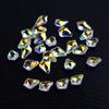 Acessórios para Joias Artesanais DIY Diamante Satélite Coração de Pêssego Colorido Arco-Íris Brincos Corrente de Contas Colar Multi-Estilo Fornecimento Direto da Fábrica