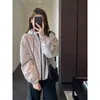 Jaqueta de Algodão Quente Graphene Três Provas de Alta Qualidade com Capuz Roupa Externa Grossa Feminina 26 Outono/Inverno Novo H091912