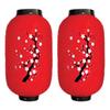 Calabaza de Cera Japonesa Impresión de Linterna Flor de Cerezo Linterna Flor de Ciruelo Accesorios de Dibujo de Alambre para Exteriores Decoración Colgante Impermeable Plegable Coreano Publicidad