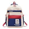 Mochila Campus, Mochila de Trabajo de Gran Capacidad, Bolsa para Computadora para Estudiantes de Secundaria Masculinos y Femeninos, Mochila de Viaje de Color Contrastante de Aspecto Elegante