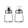 Botella de Vidrio de Boca Ancha para Espolvorear para el Hogar Tarro de Polvo de Cocina Botella para Condimentos de Pimienta para Barbacoa Tarro de Sal Empaque Sellado a Prueba de Humedad