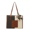 Bolso grande de mujer, simple y elegante, 2026, nuevo nicho, casual, retro, bandolera, bolso tote para mujer