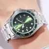 Gedi Moda Verde Submariner Relógio Luminoso Tiktok Masculino de Negócios À Prova D'água Quartzo de Pulso Decoração para Mulheres