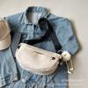 Bolso Casual Deportivo tipo Dumpling 2026 Nueva Moda Ligero Cruzado Estilo Coreano Nicho para Viajar de un Solo Hombro de Lona para Mujer