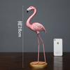 Adornos Flamenco Rosa Nórdico ins para Hogar Sala de Estar TV Vinoteca Decoración de Habitación Corazón de Niña Artesanía Regalo
