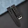 Pulseira de Relógio Retro Feita à Mão Couro Genuíno Couro Bovino Camada Superior Cauda Pontiaguda Cavalo Louco Multi-furo Respirável Fivela de Pino Acessórios de Liberação Rápida Em Estoque