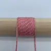 Em Estoque Corda Paracord Colorida Blocada com Núcleo de Poliéster de 2mm Puxador de Bolsa Lanyard DIY Feito à Mão Decoração de Cauda de Puxar à Prova de Vento