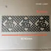 Accesorios de Puerta de Hierro Forjado, Patrones de Flores Estampadas en Puerta, Accesorios de Valla de Hierro Forjado, Flores de Hierro Forjado, Nudo Chino, Nudo de Prosperidad, Flor de Prosperidad