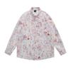 Estilo japonês divertido Doraemon Jacquard criativo casual all-match masculino e feminino primavera e outono nicho oversize camisa de manga comprida