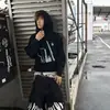 Moletom com Capuz 26AW Mecânico Totem Outono/Inverno Retrô Americano Unissex Casual Versátil Tendência Curto Largo Tendência