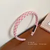 Tiara Trançada Princesa de Paris para Mulheres 2025 Nova Tiara de Luxo Leve Grampo de Cabelo Antiderrapante para Topo da Cabeça Acessório de Cabelo