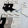 Calcetines de algodón para hombre de un paso calcetines deportivos calcetines funcionales de malla finos que aprietan los pies salud calcetines de color liso calcetines para correr