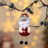 Artículos Nuevos de Decoración Navideña Transfronterizos, Adornos Pequeños para Personas Mayores, Accesorios para Árbol de Navidad, Pequeñas Decoraciones Colgantes de Tela, Regalos