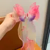 Diadema Infantil Niña Lazo Arcoíris Trenzado Pasador Tocado Coleta Cinta para el Cabello Pasador Accesorios para el Cabello de Niña de Verano