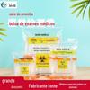 Bolsa para amostras biológicas, bolsa de detecção médica, bolsa de patologia hospitalar, bolsa autovedante, bolsa de amostragem de duas camadas e três camadas, atacado