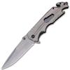 Cuchillo Plegable de Acero Inoxidable de Alta Dureza de Fábrica Todo Acero Supervivencia al Aire Libre Defensa Personal Táctico Cuchillo para Exteriores Cuchillo Portátil para Fruta