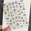 Lindos Pegatinas de Arte para Uñas de Dibujos Animados Gato Kt Repujadas Hellokitty Hello Kitty Manual DIY Pegatinas Decorativas para Uñas Ccd